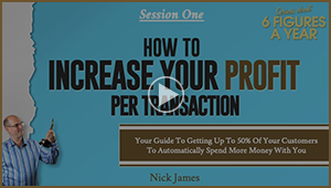 Bonus Video 1: How To Increase Your Profit Per Transaction